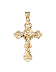 CleverEves 14k Gold Pendant Cross 6.2 - Gram(s)