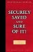 Books : Securely Saved and Sure of It