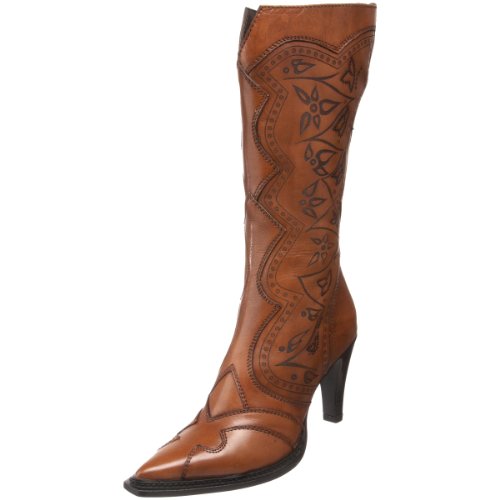 Luichiny Womens City Nights Knee-High Boot,Cognac,8 M US