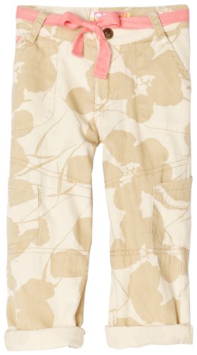 Roxy Girls 2-6x Teenie Wahine City Lights Cargo Pant,Safari Print,6x