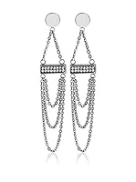 Dyrberg/Kern Pendientes Crystal (Plateado)