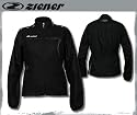 ZIENER Damen Windjacke Fahrradjacke Wind Jacke CELLY schwarz