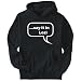 Hoodie Mens Black 