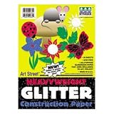 RIV48105 - Art Street Glitter Construction Paper