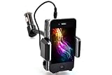 ATC Wireless FM Transmitter, Holder, Car Mount For HTC EVO 3D, HD7S, T-mobile G2x, LG G2x, P920 Optimus 3D, Thrill 4G, Sony Ericsson Xperia Play, Barnes & Noble Nook, Nook Color