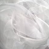 Produkt-Bild: Organza Stoff Meterware wei&szlig;