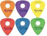 Everly Star Grip Pick Dozen, Red .50MM