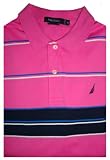 Men's Nautica Polo Shirt Size XL Short Sleeved Striped
