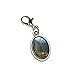 Graphics and More Machu Picchu Inca City Ruins in Cusco Peru Antiqued Bracelet Pendant Zipper Pull Oval Charm with Lobster Clasp