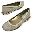 Cole Haan /Cole Haan Nike Air/ G series -- *Air Bria Perf Ballet Ivory Suede D23412 -- Women's