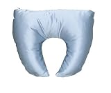 Review Duro-Med  / Duro-Med Crescent Pillow Mate with Blue Satin Cover