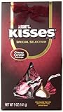 Hershey's Kisses Special Selection Chocolates Filled with Cherry Cordial Creme, 5-Ounce Gift Pouch