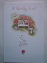 American Greeting Card, Birthday for Sister