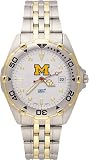 University of Michigan Men's All Star Watch Stainless Steel Bracelet