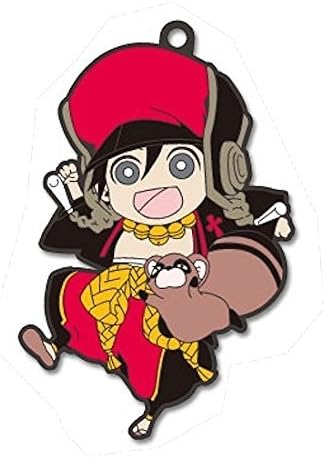 DONTEN ni WARAU TradingRubber Strap Key Chain kumou tyutaro