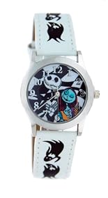 Disney #41584 Female Nightmare Before Christmas Jack Skellington Strap Watch