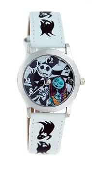 Disney #41584 Female Nightmare Before Christmas Jack Skellington Strap Watch