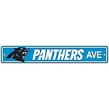 NFL Carolina Panthers Street Sign