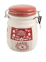 Galileo Tarro Cottage Blanco/Rojo