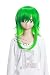 CosplayerWorld Vocaloid Gumi Wig 50cm 20inch Cosplay Wig Fashion Girls and Boys Anime Wig Party Wigs