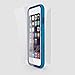 Rhino Shield Crash Guard Slim Impact Bumper Bundle for iPhone 6 Plus/6s Plus - Blue (includes: Bumper, Front Screen Protector, Rear Scratch Protector Shield)