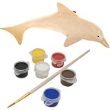 Works of Ahhh... Wood Painting Kit - Dolphin