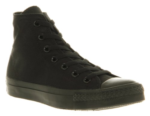 Converse All Star Hi Black Mono Canvas Exclusive - 8.5