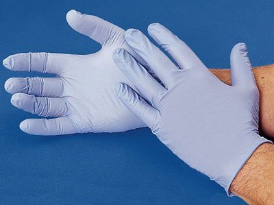 Industrial Nitrile Powder-Free Gloves - Medium