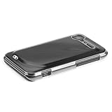 Cosmos Back Cover for HTC DROID Incredible 2 ADR6350, Machined Grain Black