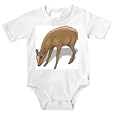 Onesie with ruminant, deer, mammal, ungulate