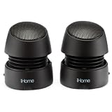 iHome iHM79 Mini Enceinte st�r�o avec batteries Noirpar iHome
