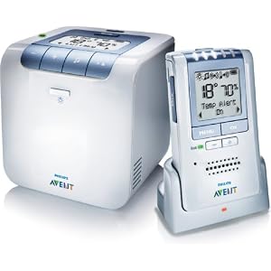Philips AVENT SCD530 DECT Baby Monitor with Temperature and Humidity Sensors