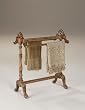 Wooden Blanket & Clothes Drying Stand in Oak Finish