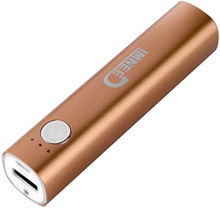 IMNEEDTM Mini 3200mAh Lipstick Size Portable Charger Backup Charger for iPhone,Samsung Galaxy ,Nexus ,Nokia,Motorola,HTC,LG,PS Vita, Gopro and more (Orange)