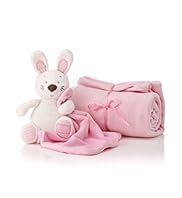Bunny Comforter Toy and Blanket Gift Set