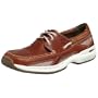 Dunham Men's 410 Waterproof Boat Shoe,Brown,12 D US