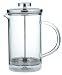 GROSCHE SYDNEY Coffee Press ALL GLASS body with Stainless Steel Press, 8 cup- 1000 ml- 34 fl Oz Capacity