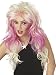 California Costumes Women's Truly Outrageous Wig,White/Pink/Purple,One Size