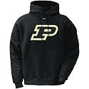 Nike Purdue Boilermakers Black Classic Logo Pullover Hoody Sweatshirt