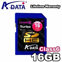A-DATA 16GB Turbo SDHC Class 6 Memory Card