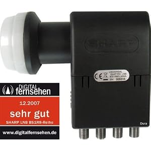 Quattro LNB BS 1 R8 EL 500 A