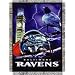 Baltimore Ravens NFL Woven Tapestry Throw (Home Field Advantage) (48