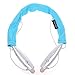 Cosmos ® Soft Cotton Headset Cover/protector/sleeve for Lg Tone + Hbs-730 Stereo Wireless Bluetooth Headphone (Turquoise Blue)