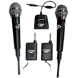 Pyle PS2/PS3/WII/XBOX360/PC Dual Wireless 2.4G Microphones