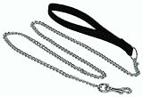 Hamilton 4′ Fine Chain Dog Lead with Black Picture