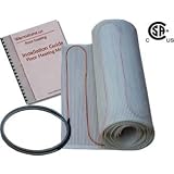 Buy 10 Sq. Foot Radiant Floor Heating Mat (18 in width), under floors or countertops,... by Warmstone
