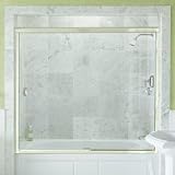 KOHLER K-704410-L-MX Devonshire Bypass Bath Door, Matte Nickel