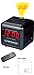Color High Resolution 480 / 520 Lines Day & Night Vision Radio Cube Clock