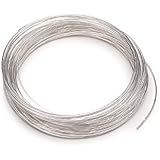 Beadalon Silver Plated Memory Wire Bracelet, 1/2-Ounce/Pkg, Approximately 30 Loops