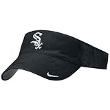 Womens Chicago White Sox Black Visor